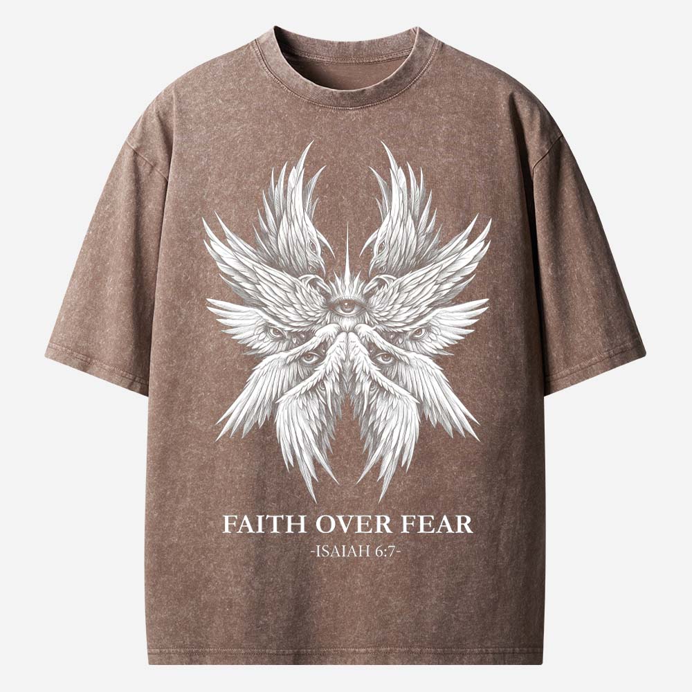 Fearless Eye Wing Vintage Washed T-Shirt