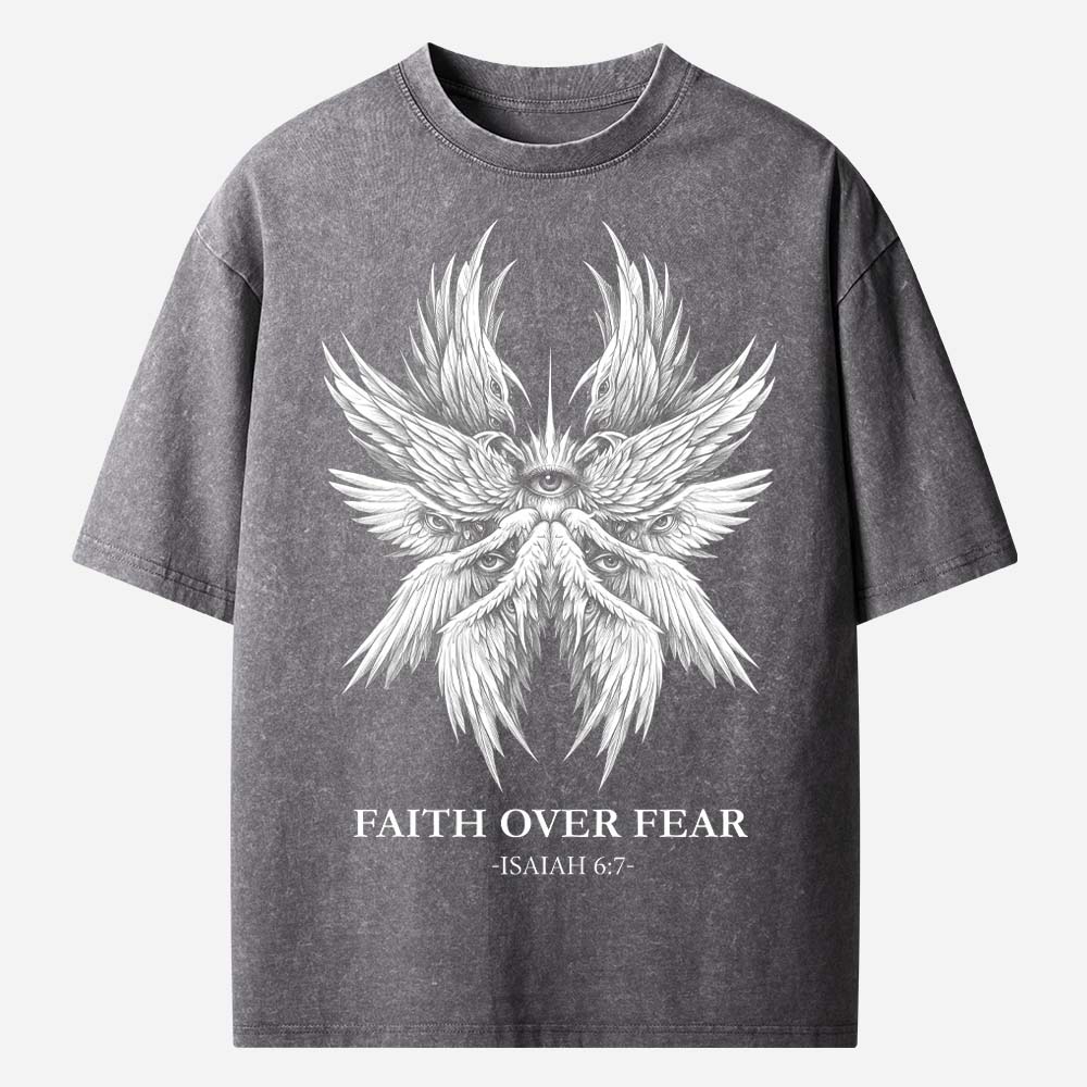 Fearless Eye Wing Vintage Washed T-Shirt