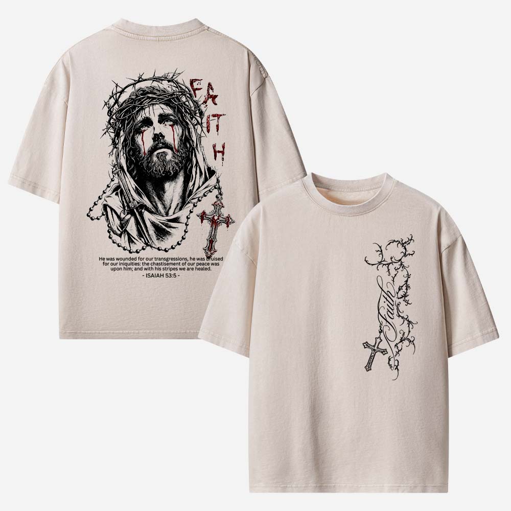 Wounded Crown Vintage Washed T-Shirt