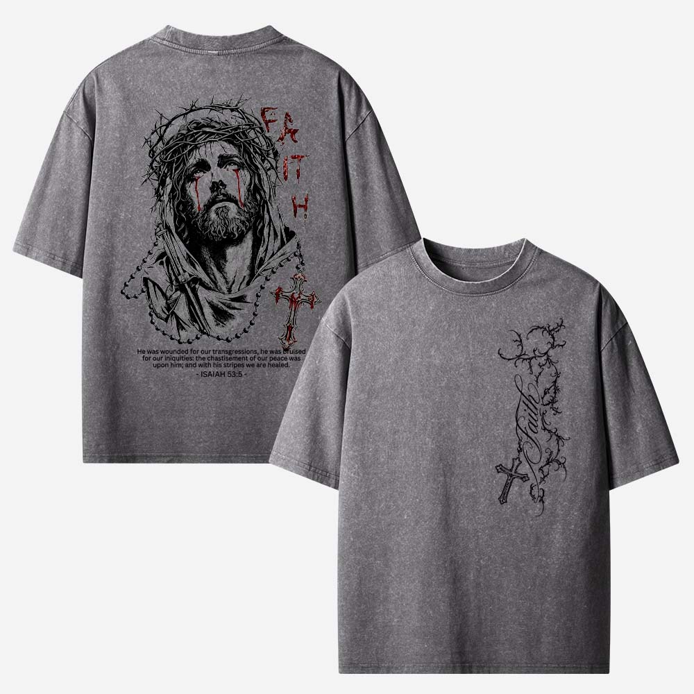 Wounded Crown Vintage Washed T-Shirt