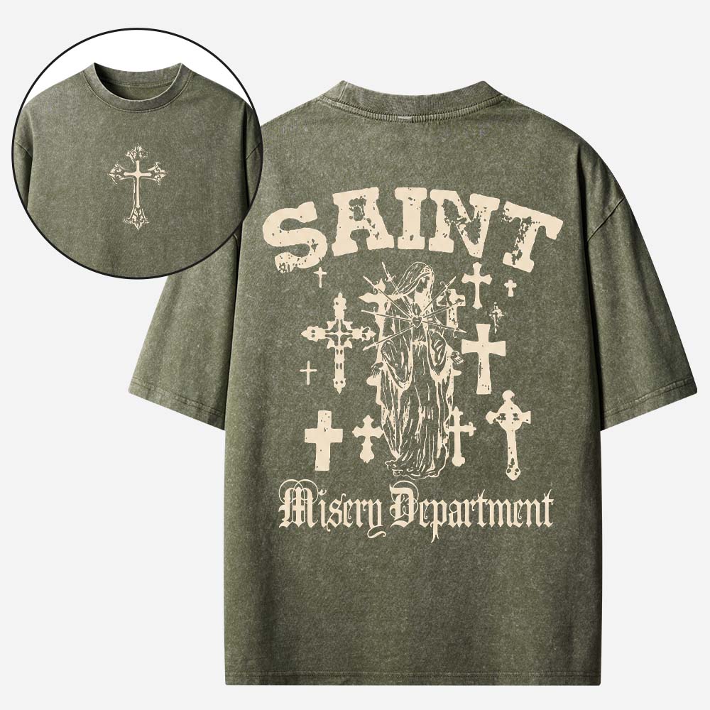 Gothic Statue Vintage Washed T-Shirt