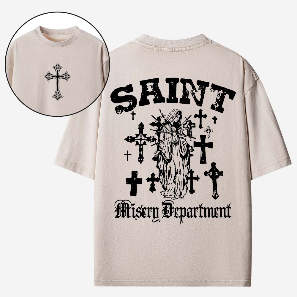 Gothic Statue Vintage Washed T-Shirt