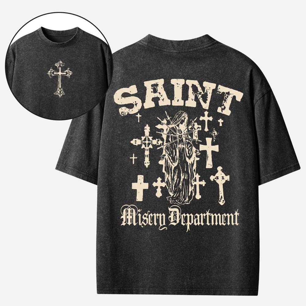 Gothic Statue Vintage Washed T-Shirt