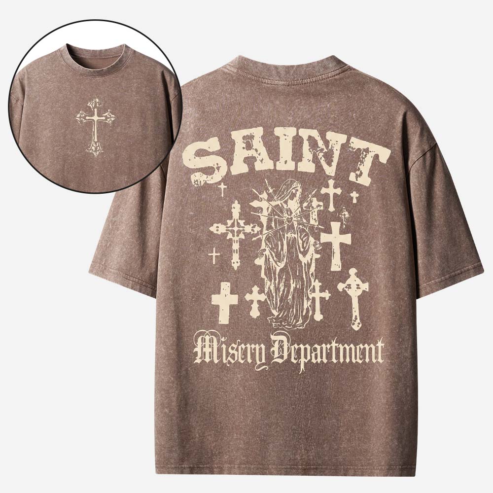 Gothic Statue Vintage Washed T-Shirt