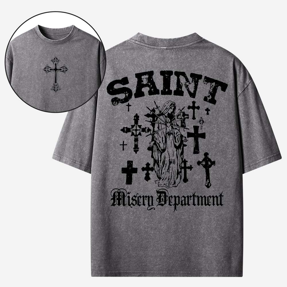 Gothic Statue Vintage Washed T-Shirt