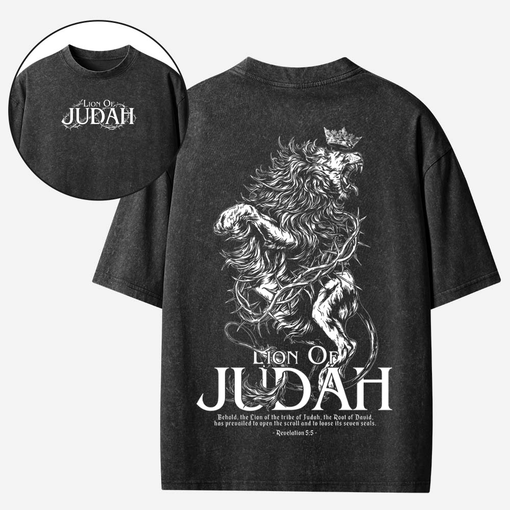 Crowned Lion Vintage Washed T-Shirt