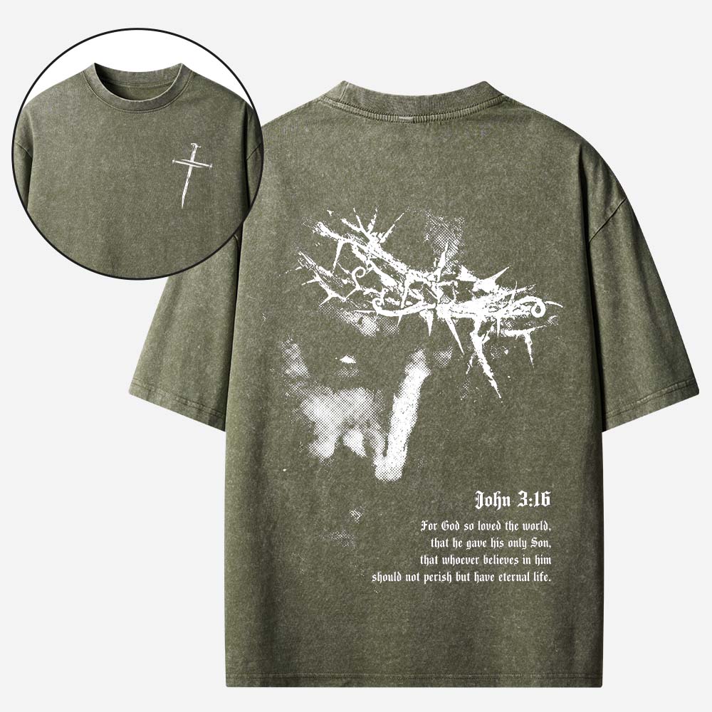 Wounded Crown Vintage Washed T-Shirt