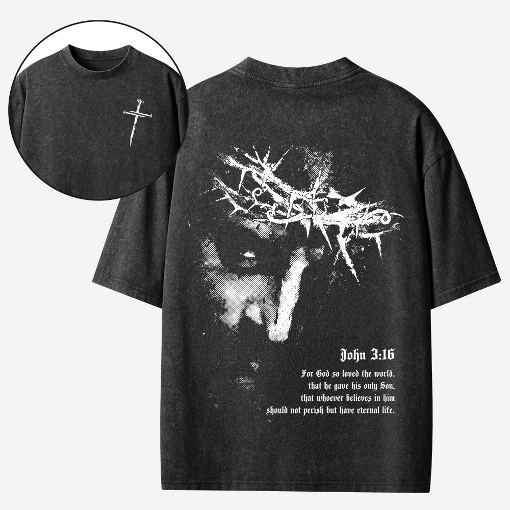 Wounded Crown Vintage Washed T-Shirt