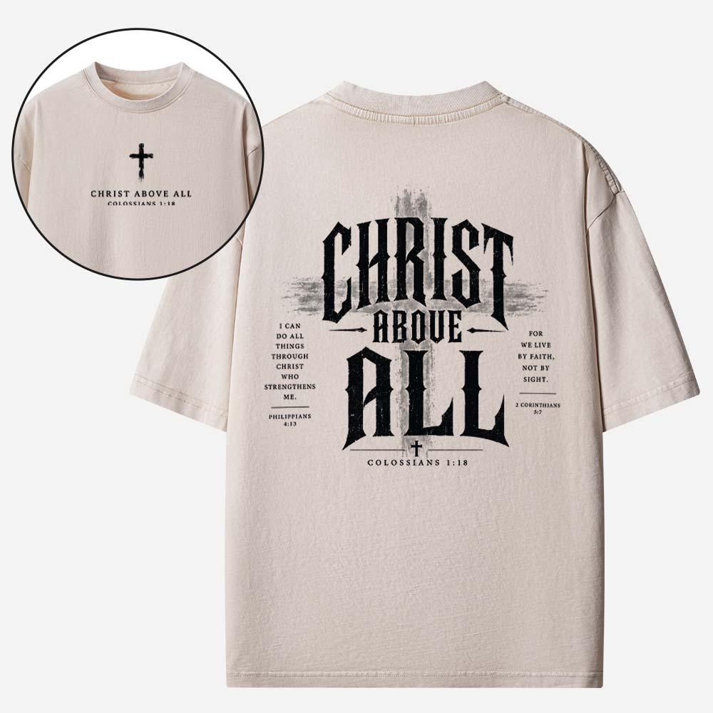 Above All Vintage Washed T-Shirt