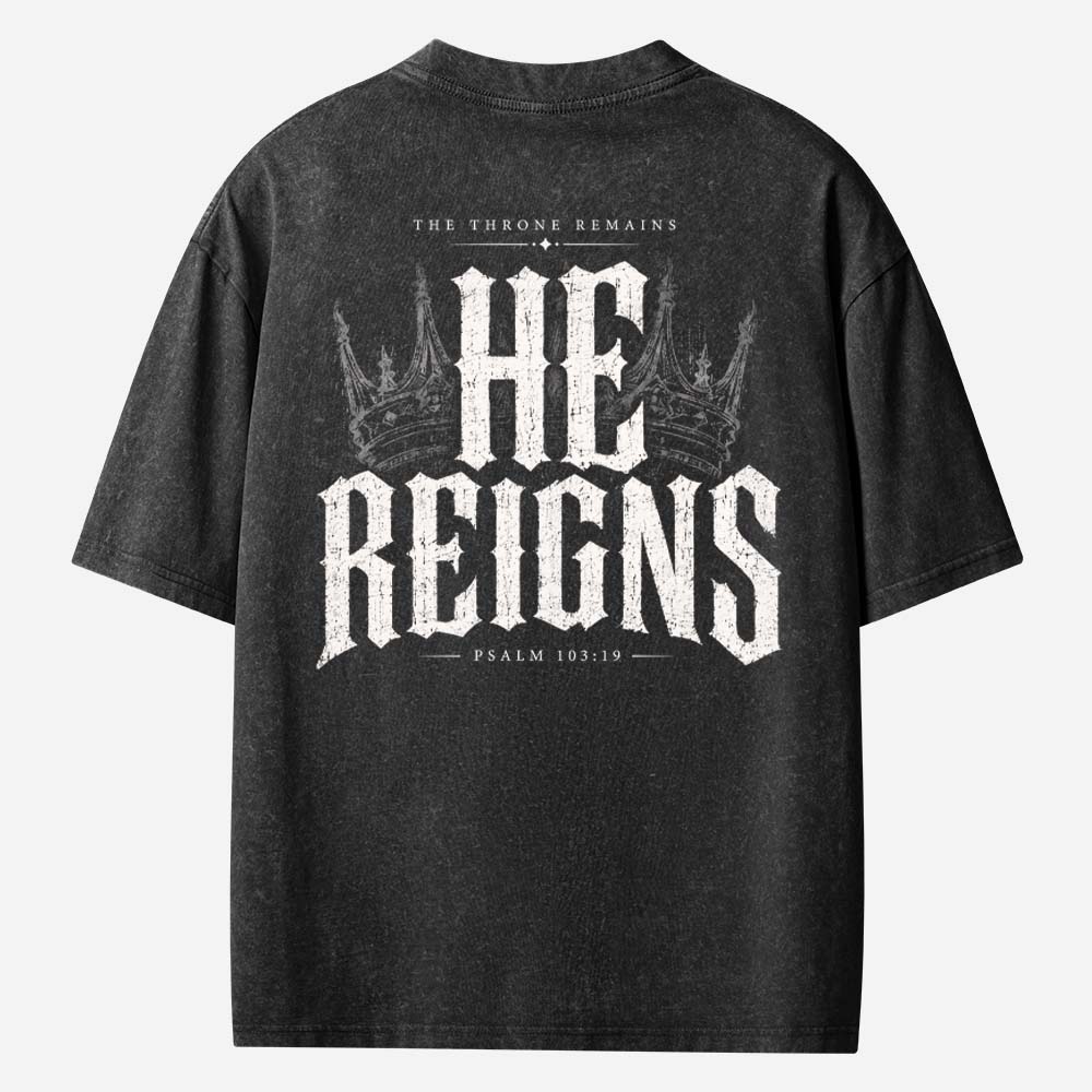 Crown Reign Vintage Washed T-Shirt