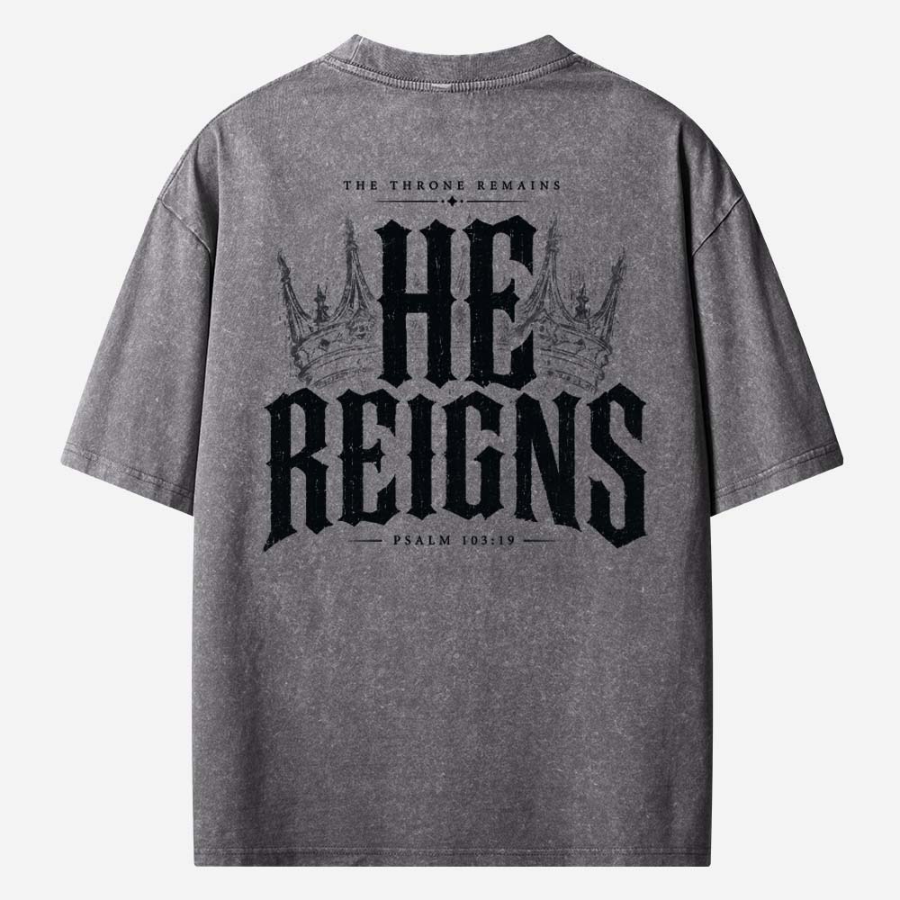 Crown Reign Vintage Washed T-Shirt