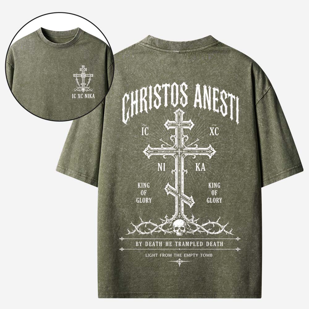 Victory Emblem Vintage Washed T-Shirt