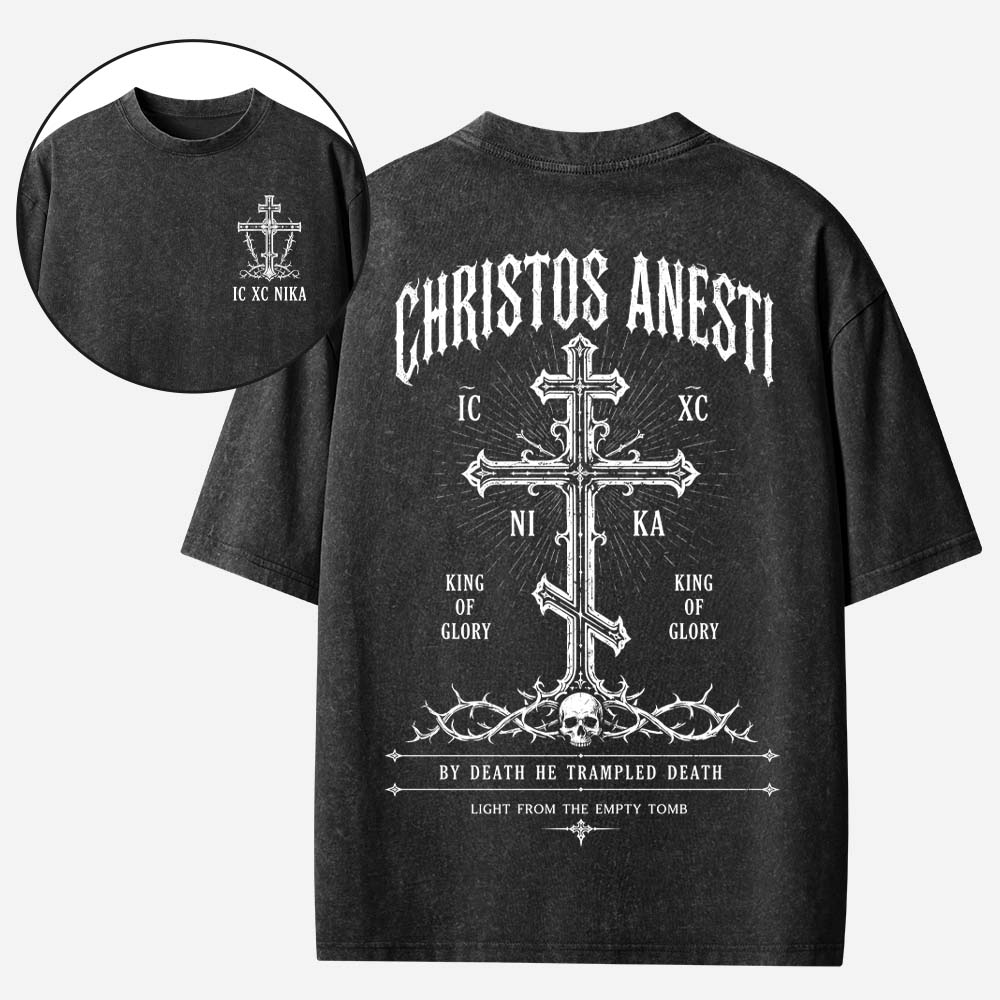 Victory Emblem Vintage Washed T-Shirt
