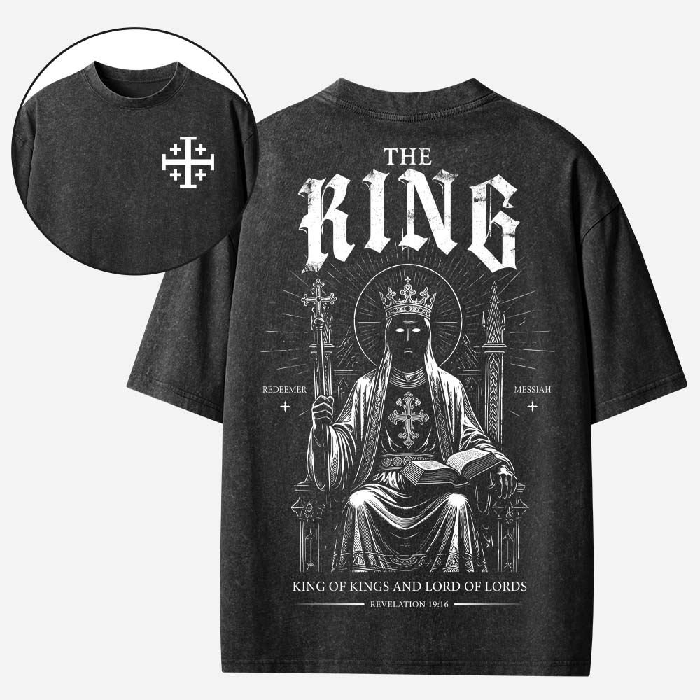 Throned King Vintage Washed T-Shirt