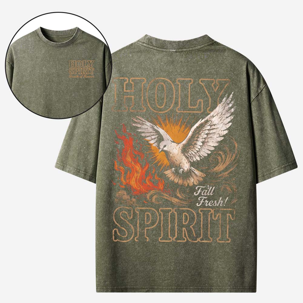 Dove Flame Vintage Washed T-Shirt