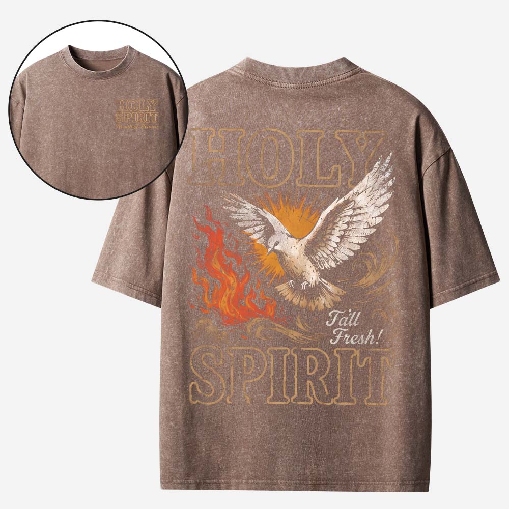 Dove Flame Vintage Washed T-Shirt