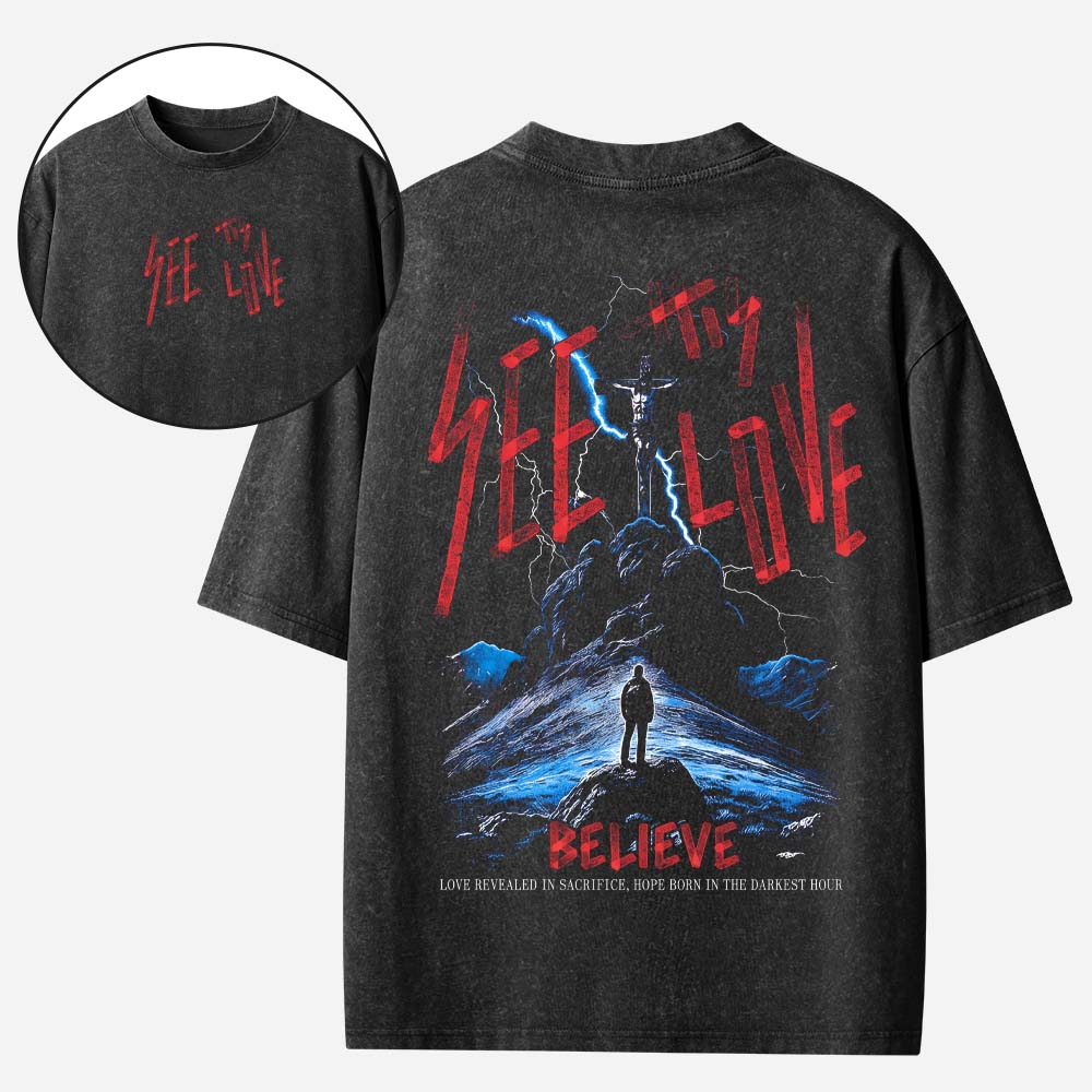 Love Revealed Vintage Washed T-Shirt