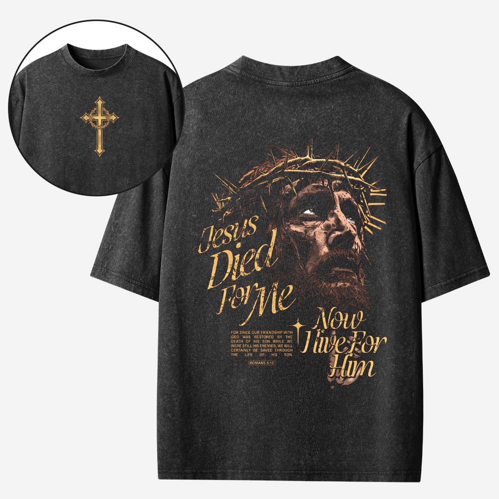 Live For Him Vintage Washed T-Shirt
