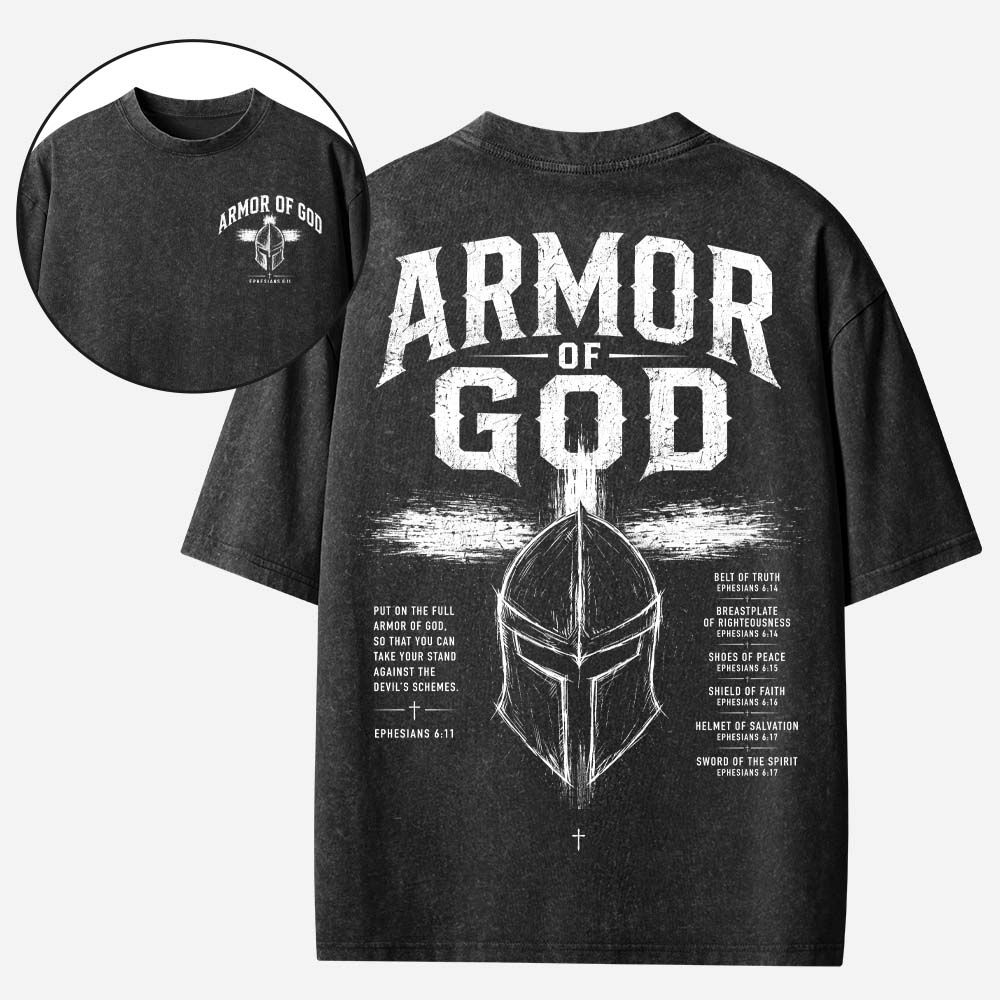 Shield Helmet Vintage Washed T-Shirt