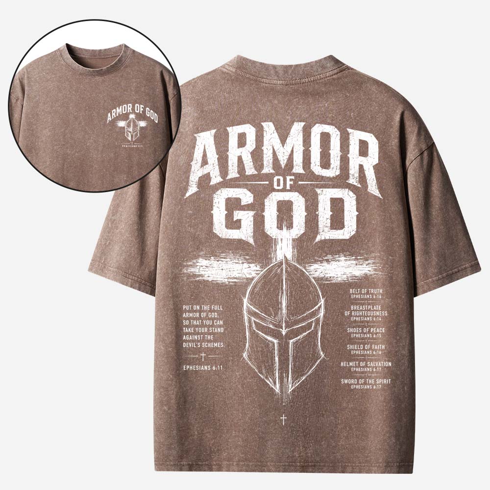 Shield Helmet Vintage Washed T-Shirt
