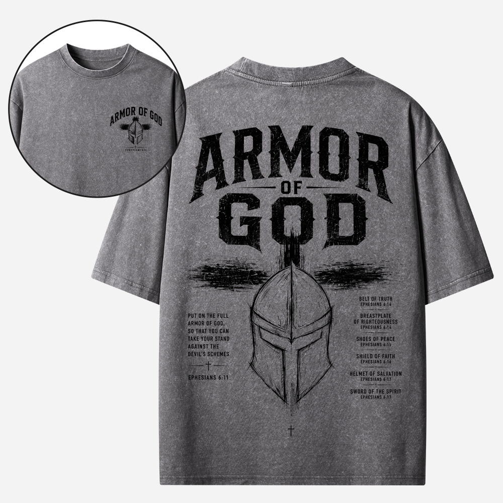 Shield Helmet Vintage Washed T-Shirt