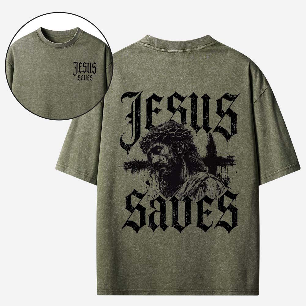 Rescue Portrait Vintage Washed T-Shirt