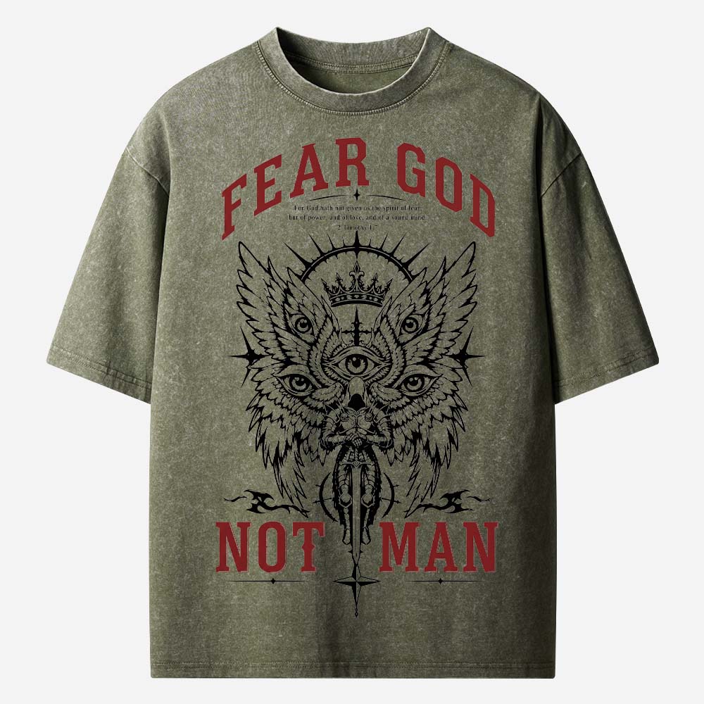 Reverence Eye Wing Vintage Washed T-Shirt
