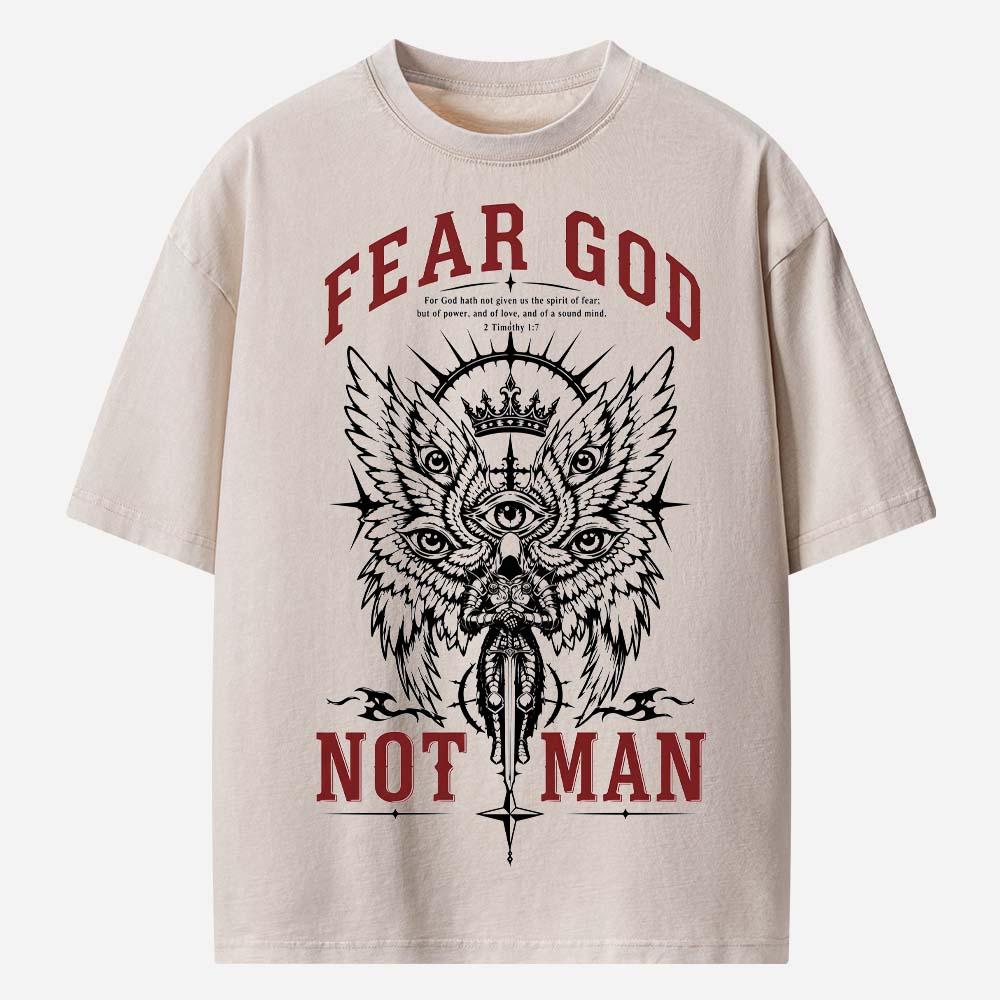 Reverence Eye Wing Vintage Washed T-Shirt