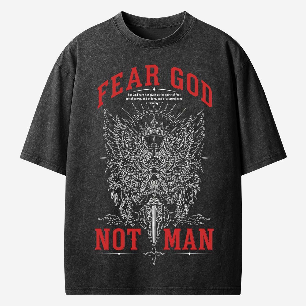 Reverence Eye Wing Vintage Washed T-Shirt