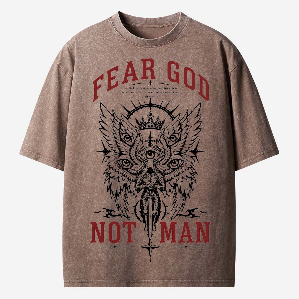 Reverence Eye Wing Vintage Washed T-Shirt