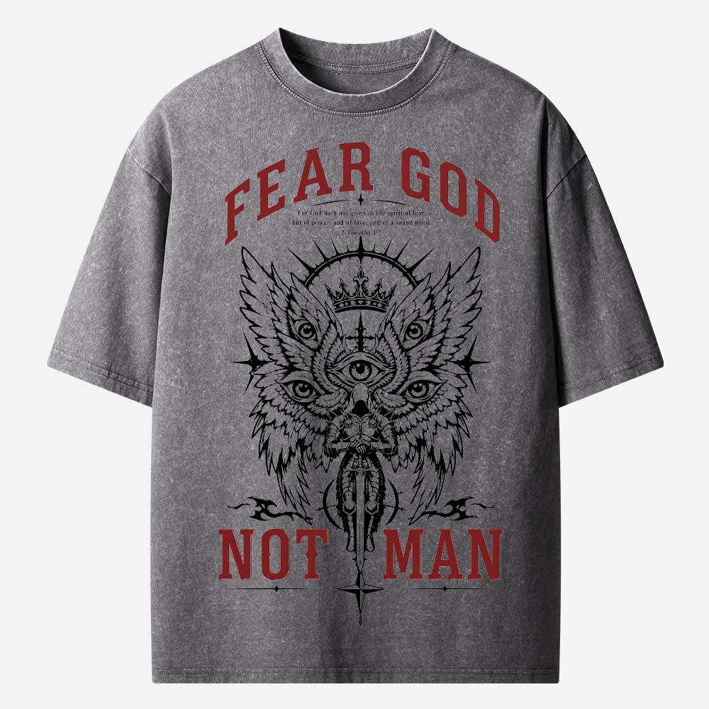 Reverence Eye Wing Vintage Washed T-Shirt