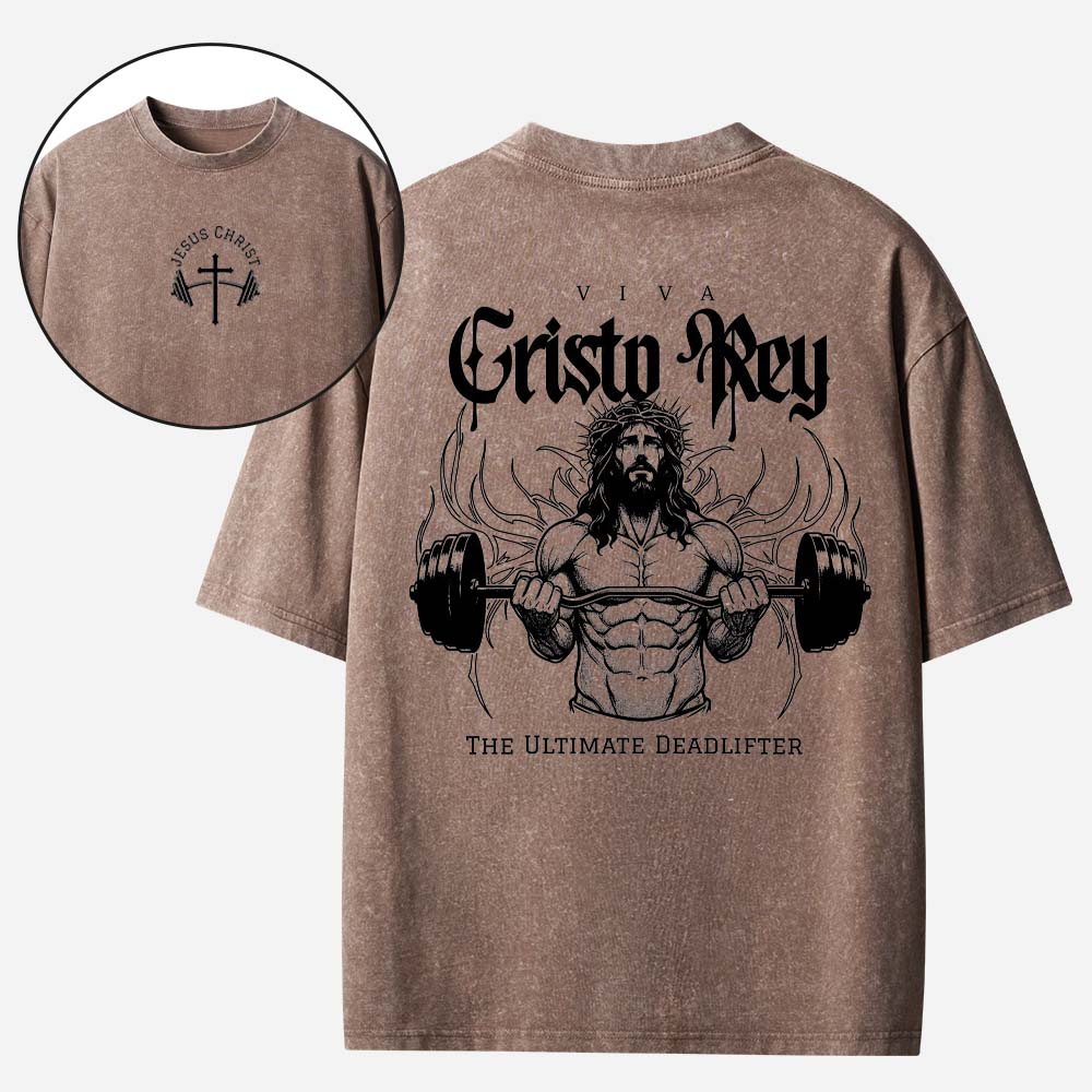 Ultimate Deadlifter Vintage Washed T-Shirt