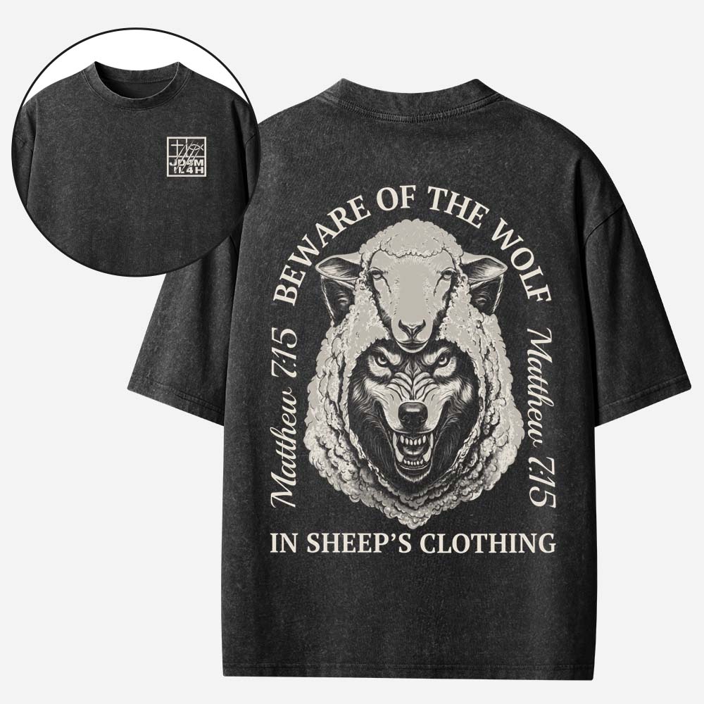 Hidden Wolf Vintage Washed T-Shirt