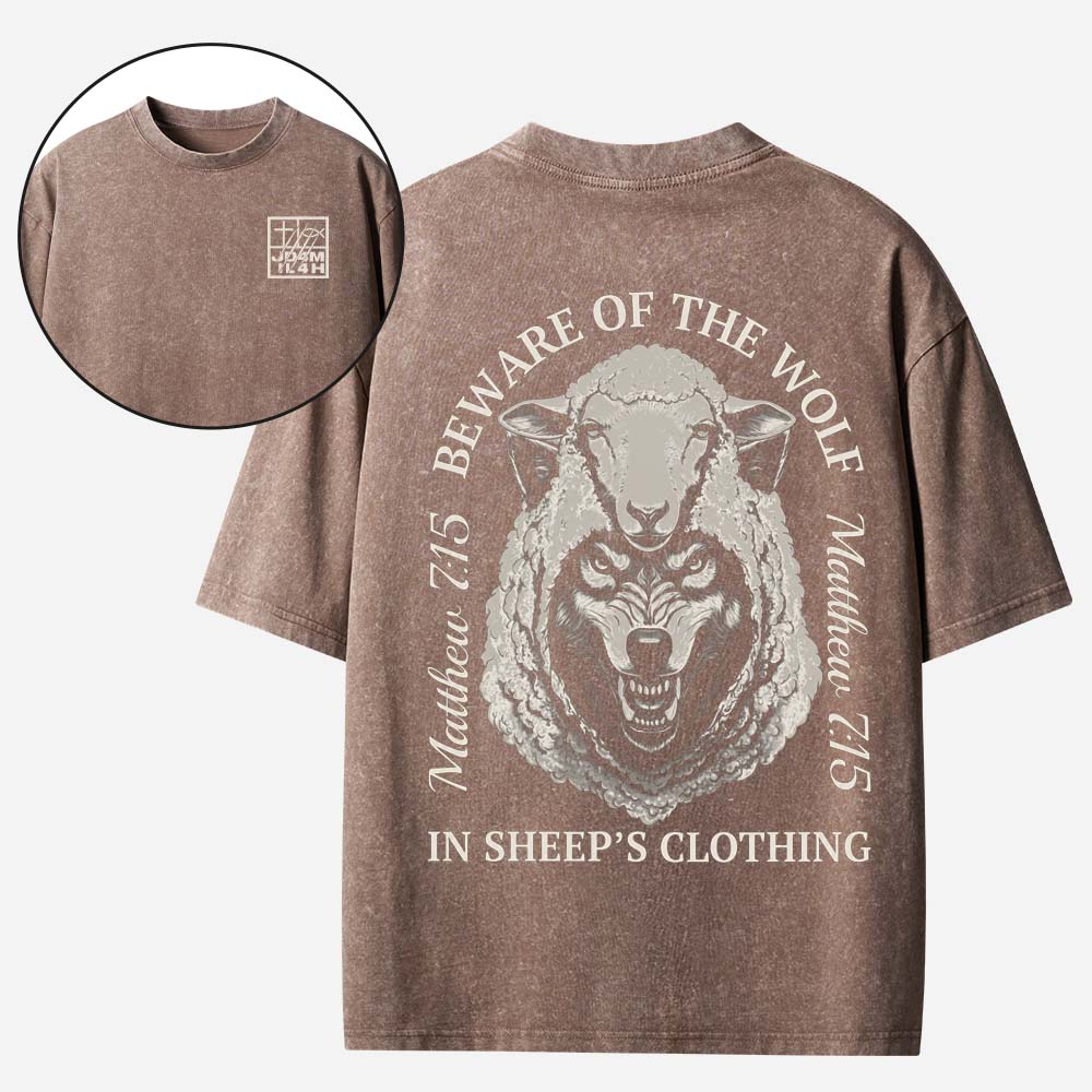 Hidden Wolf Vintage Washed T-Shirt