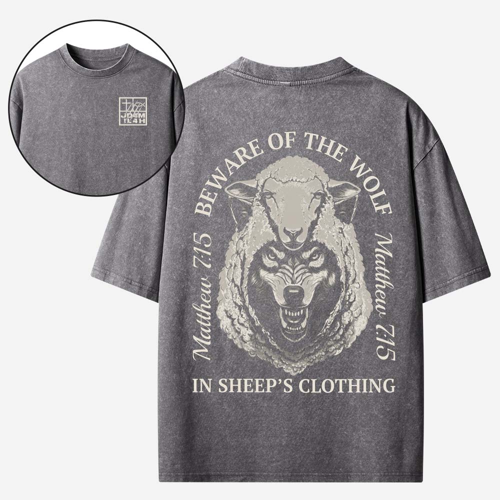 Hidden Wolf Vintage Washed T-Shirt