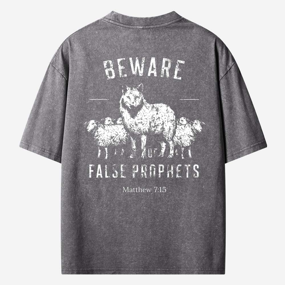 Wolf Among Sheep Vintage Washed T-Shirt