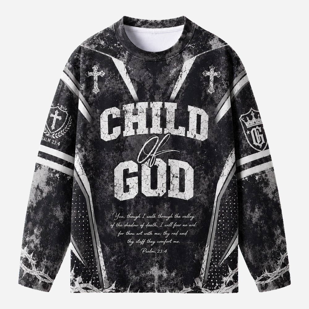 Identity Eco Oversized Long-Sleeve Graphic Tees · GRS Certified