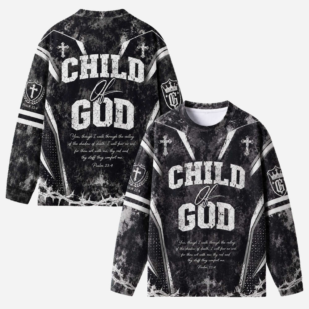 Identity Eco Oversized Long-Sleeve Graphic Tees · GRS Certified