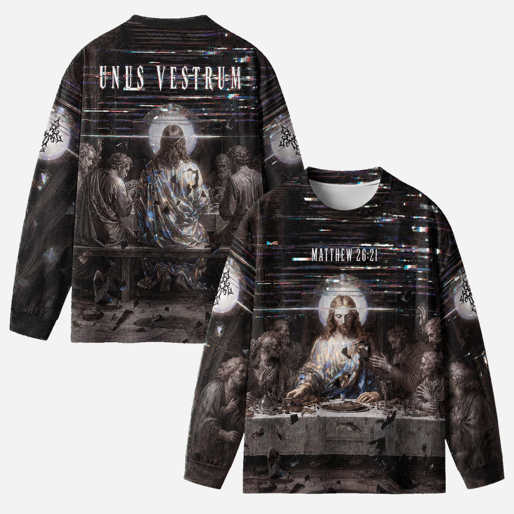 Sacred Table Eco Oversized Long-Sleeve Graphic Tees · GRS Certified