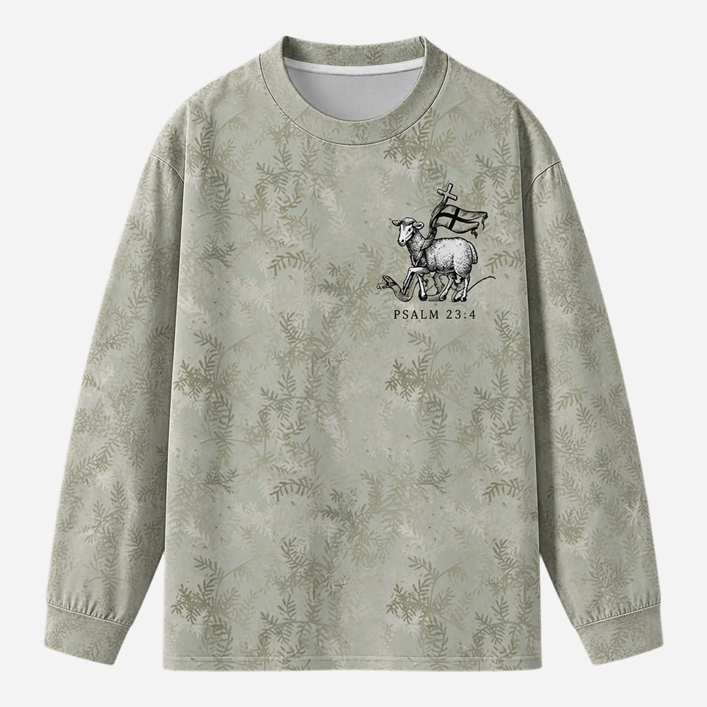 Thorned Ram Eco Oversized Long-Sleeve Graphic Tees · GRS Certified