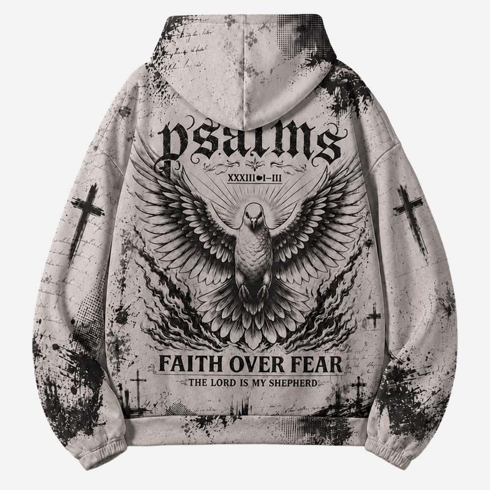 Dove All Over Print Scuba Hoodie