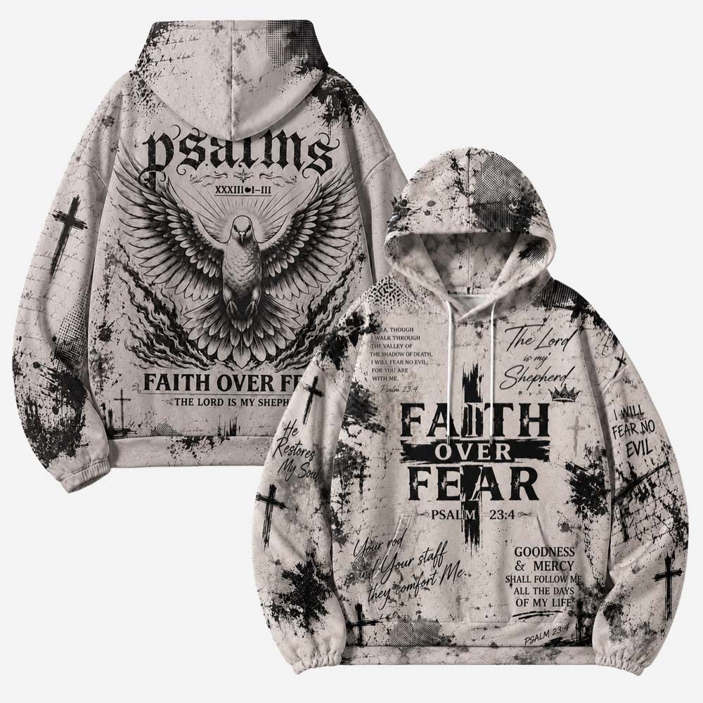 Dove All Over Print Scuba Hoodie