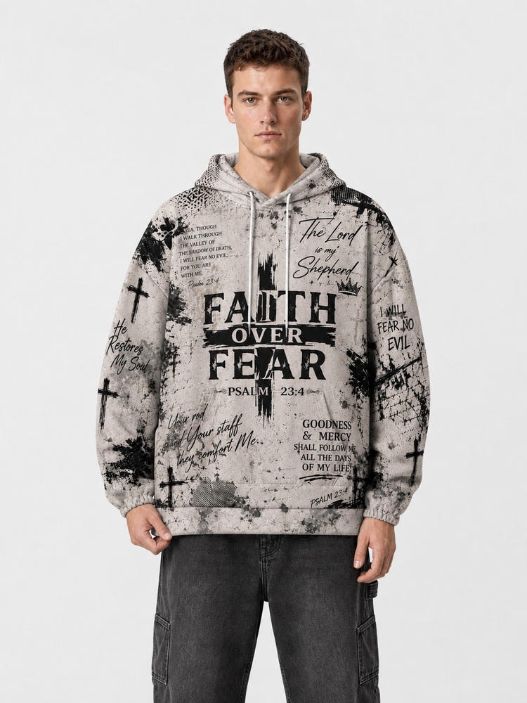 Dove All Over Print Scuba Hoodie
