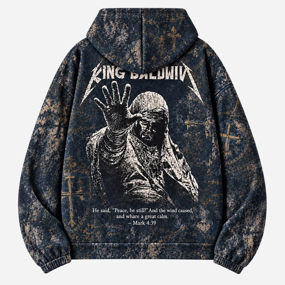 Masked King All Over Print Scuba Hoodie