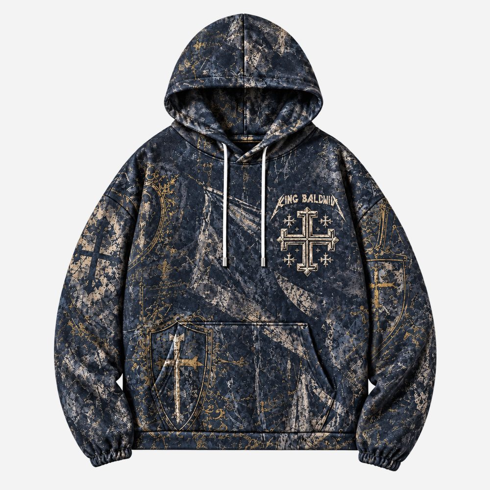 Masked King All Over Print Scuba Hoodie
