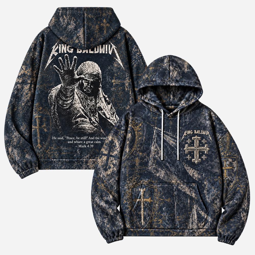 Masked King All Over Print Scuba Hoodie