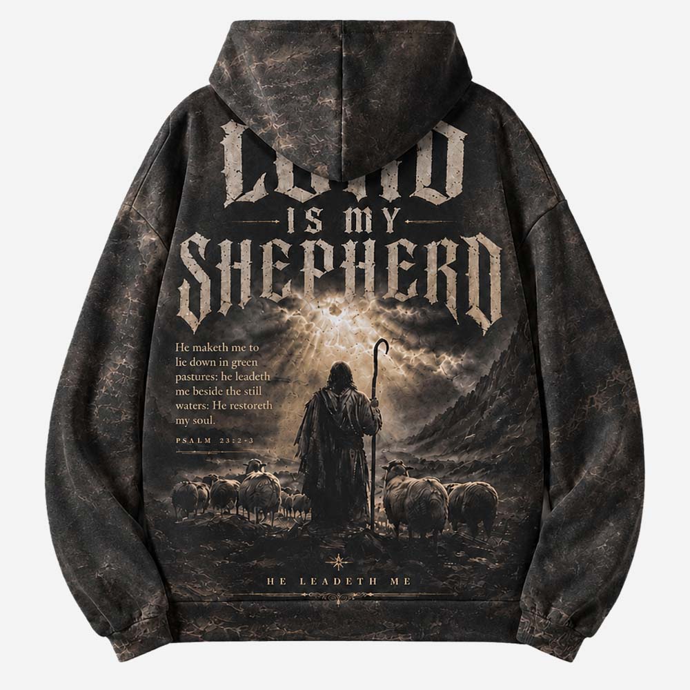 Shepherd Guide All Over Print Scuba Hoodie