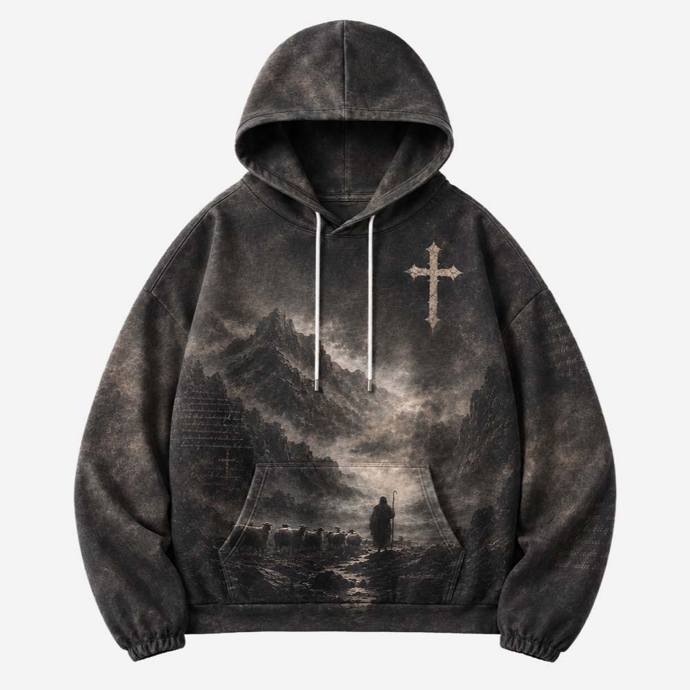 Shepherd Guide All Over Print Scuba Hoodie