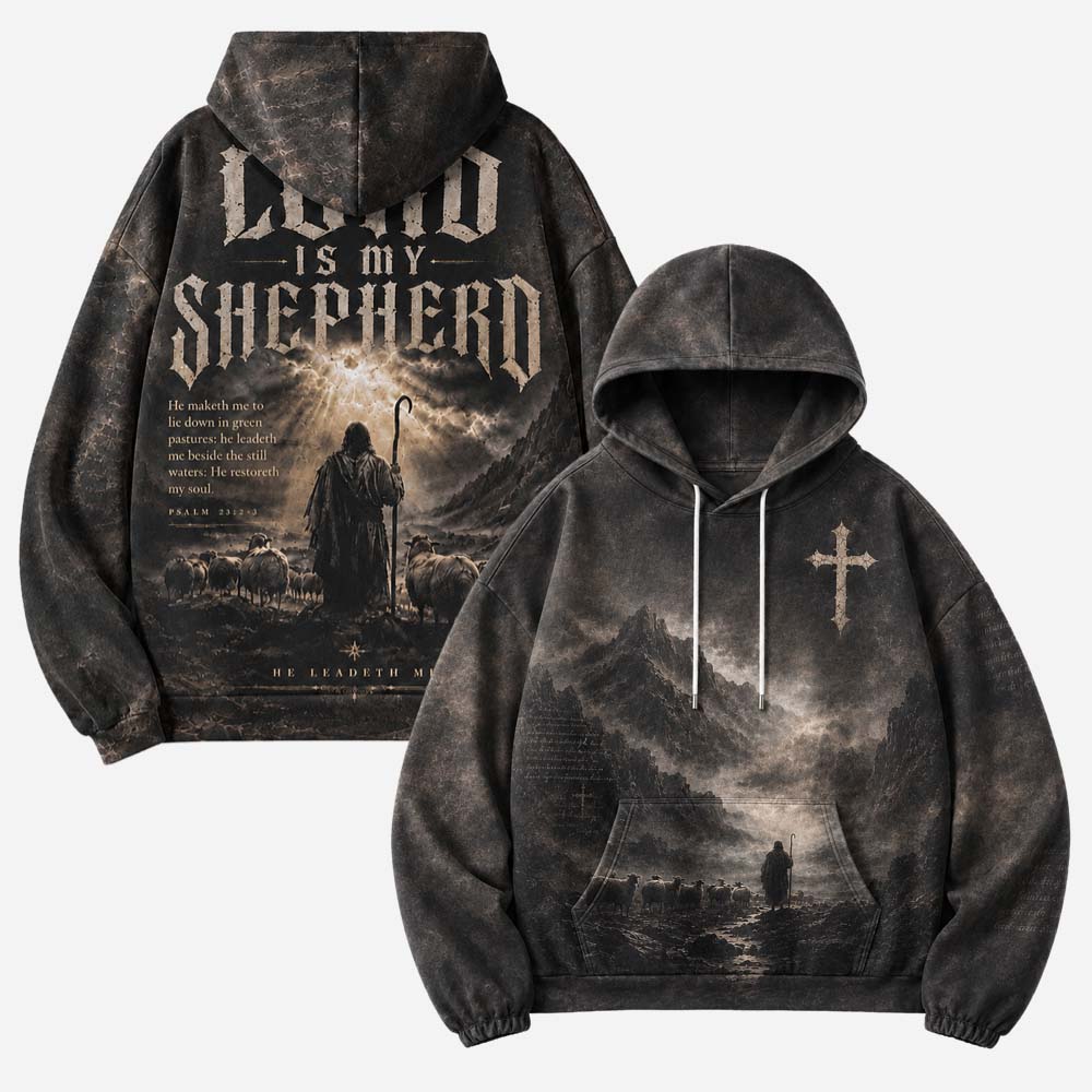 Shepherd Guide All Over Print Scuba Hoodie