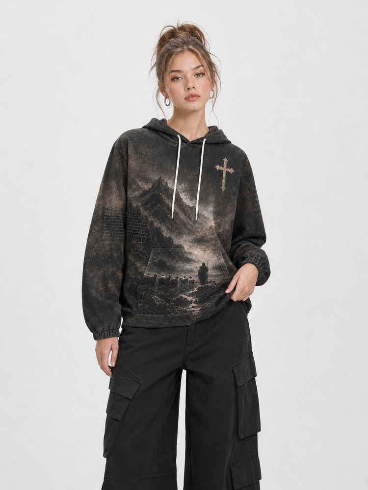Shepherd Guide All Over Print Scuba Hoodie